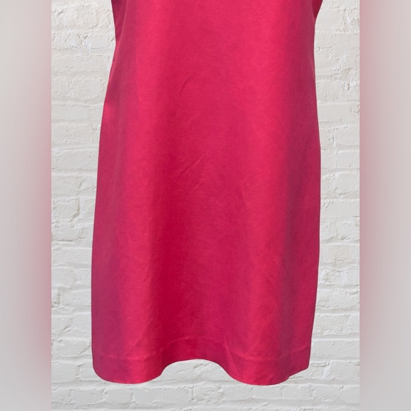 Eliza J Pink Linen Sleeveless Event Cocktail Wedding Guest Dress Sz 10 Money - Picture 3 of 8